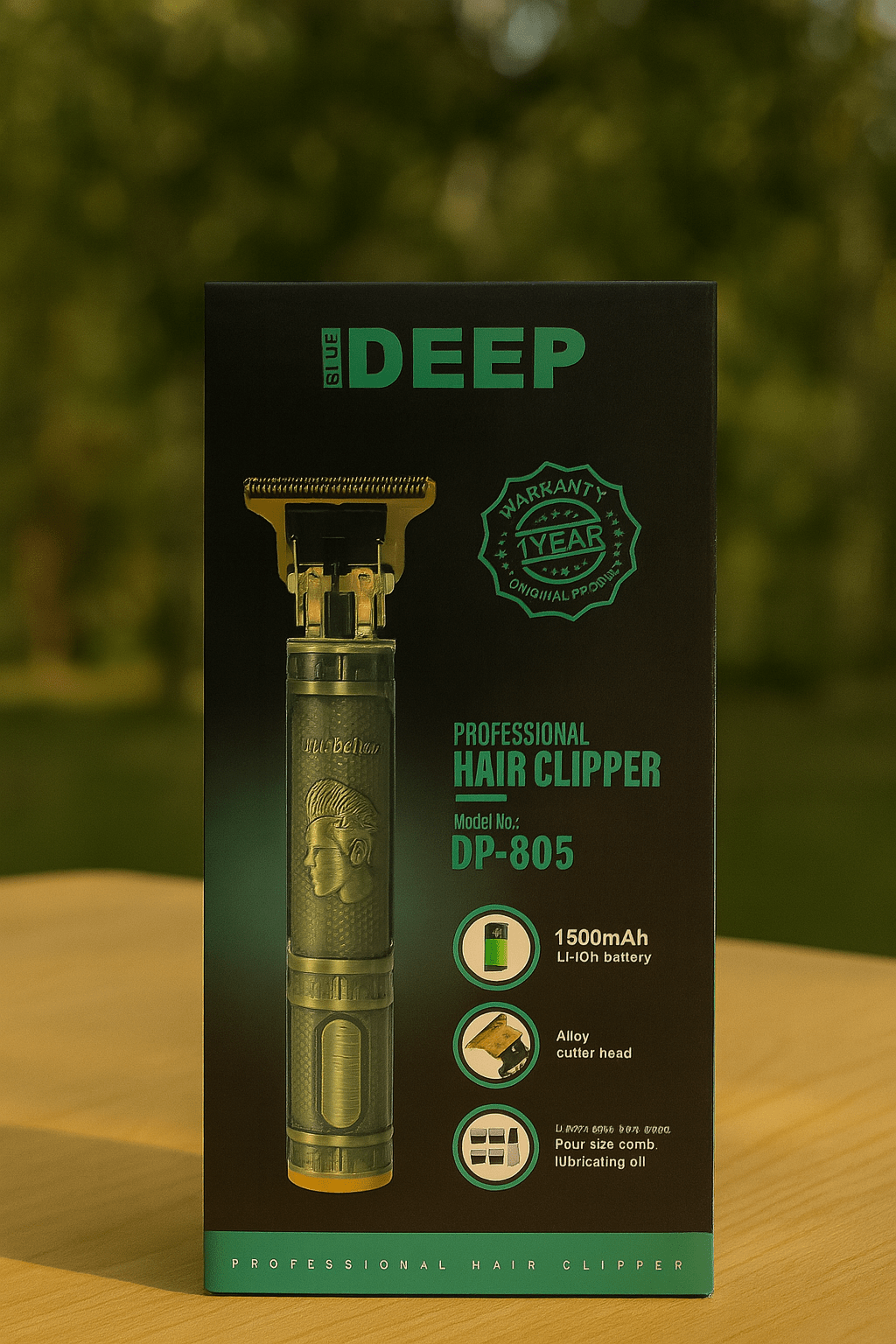 IDEEP - Professional Hair Clipper - Zambeel