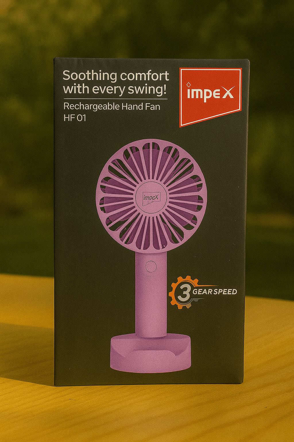 Impex - Rechargeable Hand Fan - Zambeel