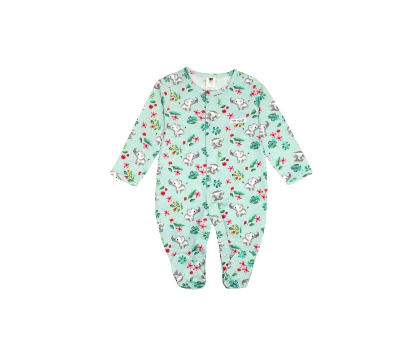 Jersey Button - Up Romper - Zambeel