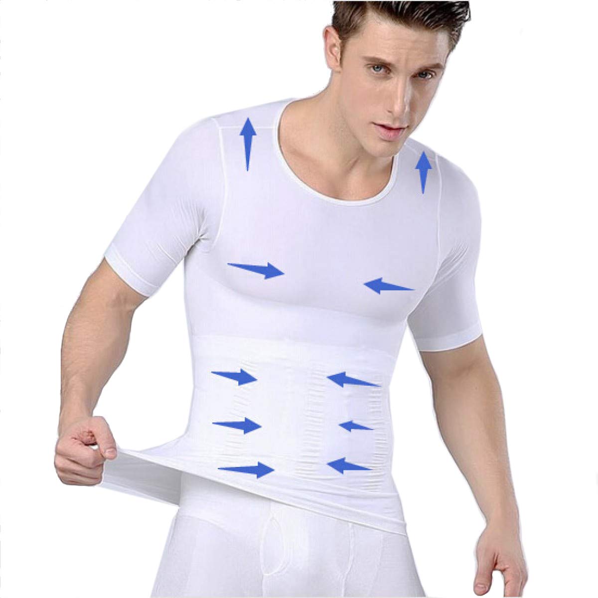 JUST - ONE - Shapers Slimming Shirt for Men - Zambeel