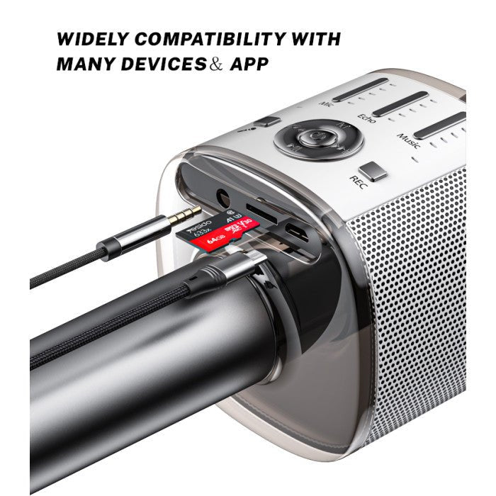 Karaoke Microphone With Speaker - Zambeel