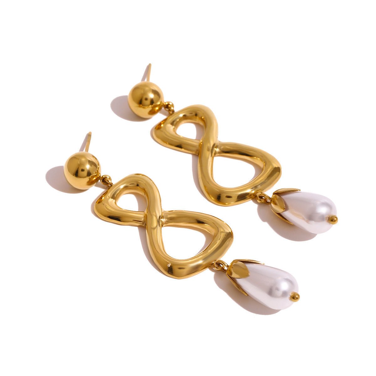 Kaylee Freshwater Pearl Earrings - Zambeel