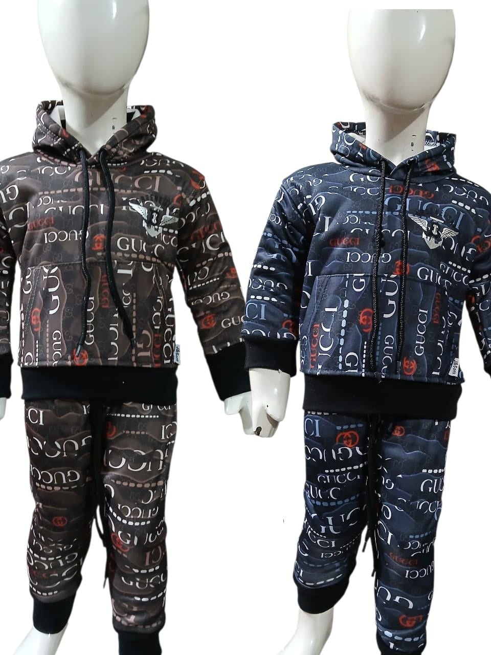 Kids All - Over Print Hoodie & Trouser Set - Zambeel