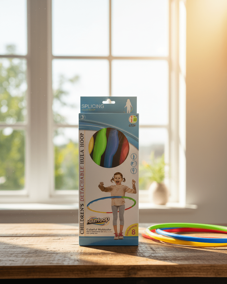 Kids Detachable Colorful Hula Hoop - Zambeel