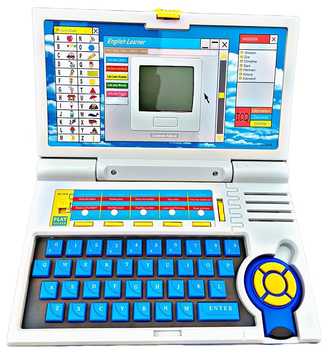 Kids English Learning Laptop - Zambeel