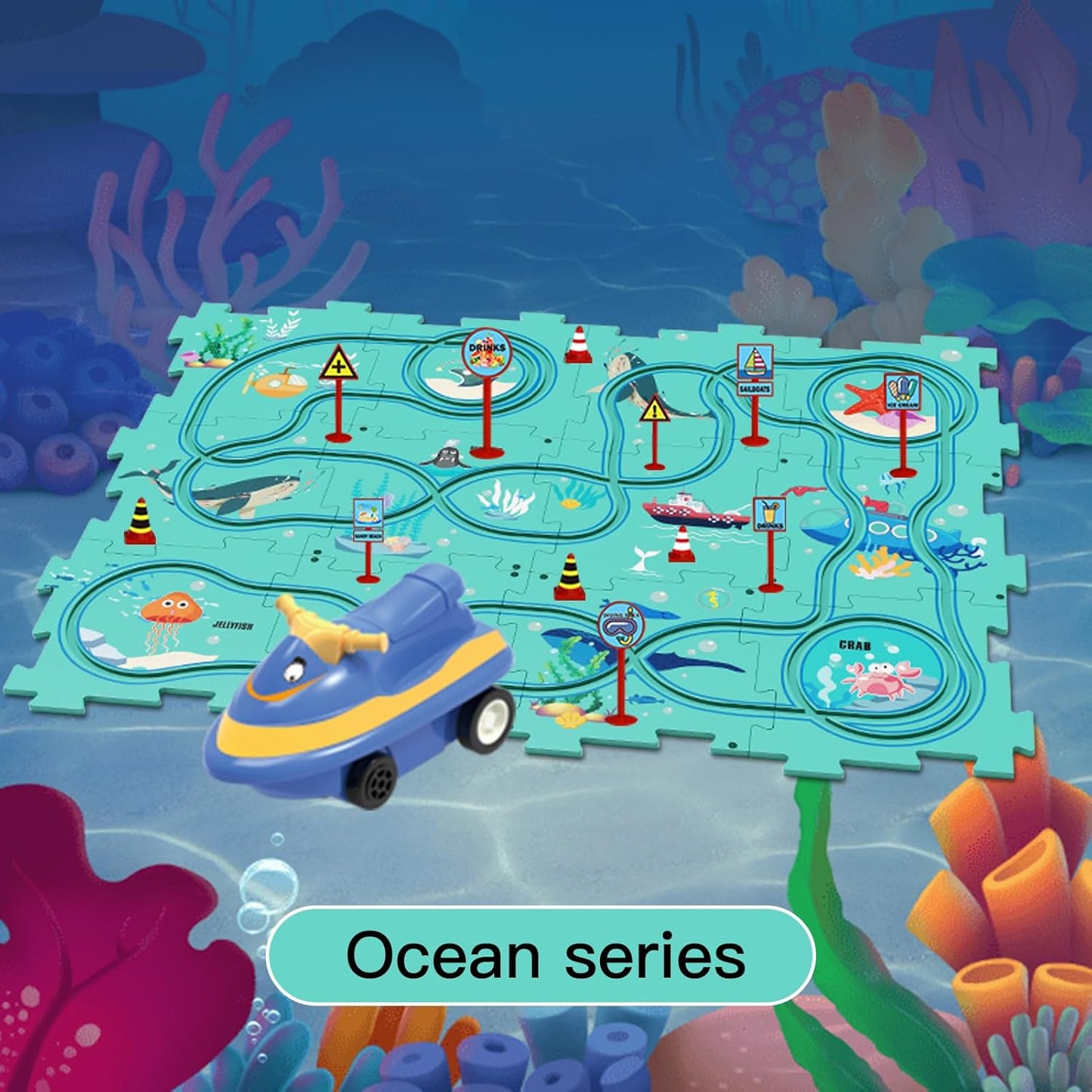 Kids Puzzle Assembly Set - Zambeel