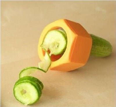 Kitchen Gadgets Spiral Knife Vegetable Cutter Kitchen Fixture Cucumber Slicer - Zambeel