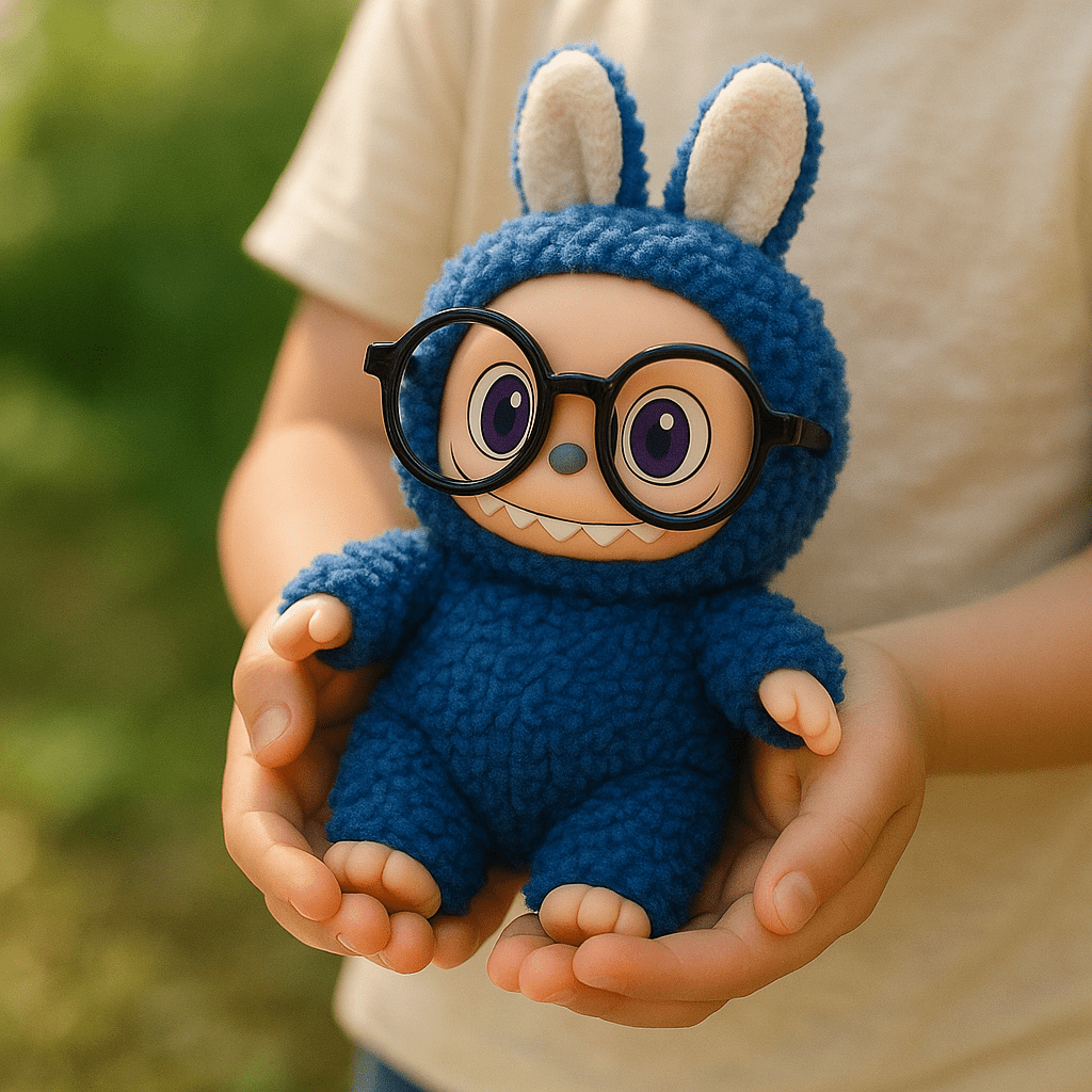 Labubu - Furry Bunny‑Monster with Removable Glasses - Zambeel