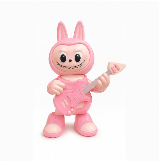 Labubu The Monsters – Light Music Dancing Guitar Toy – Zambeel