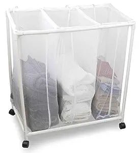 Laundry Basket with Clothing Sorter - Zambeel