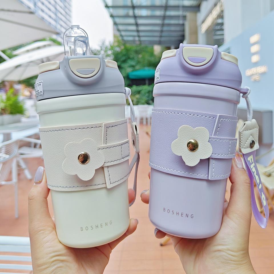 Lavender Flower Travel Mug - Zambeel