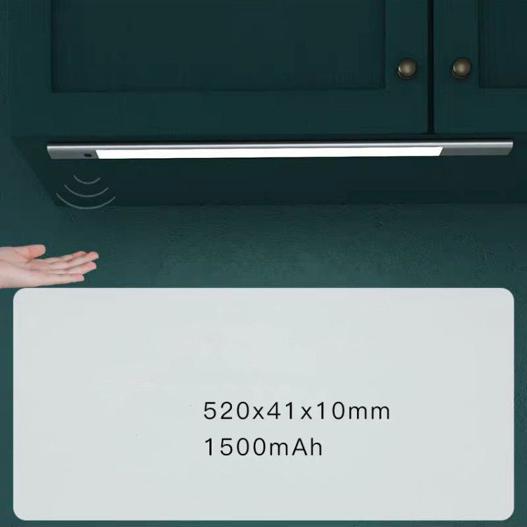 Led Smart Wireless Charging Wiring - free Induction Light Kitchen Cabinet Lamp Rechargeable Magnetic LED Light - Zambeel
