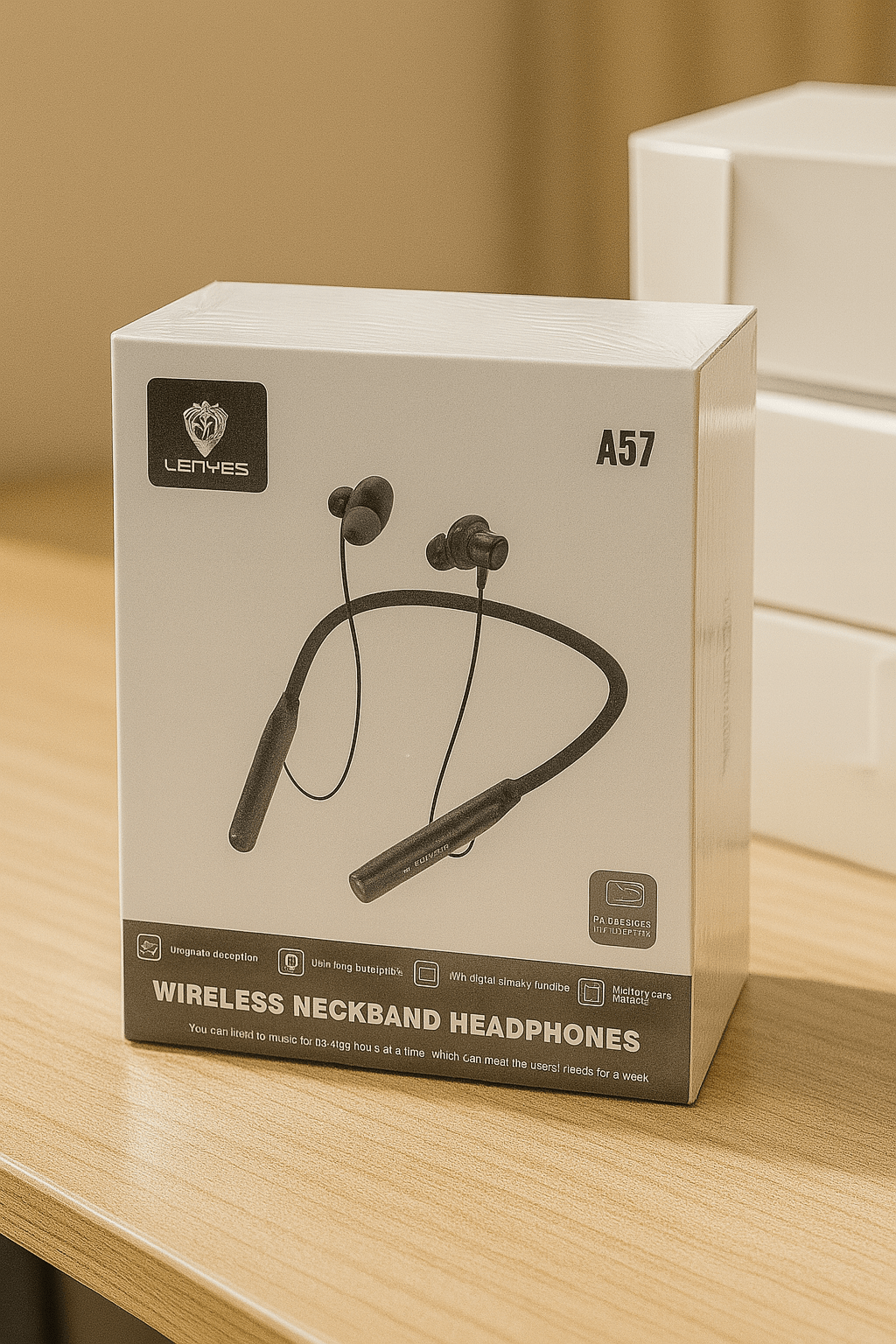 Lenyes - Wireless Neckband Headphones - Zambeel
