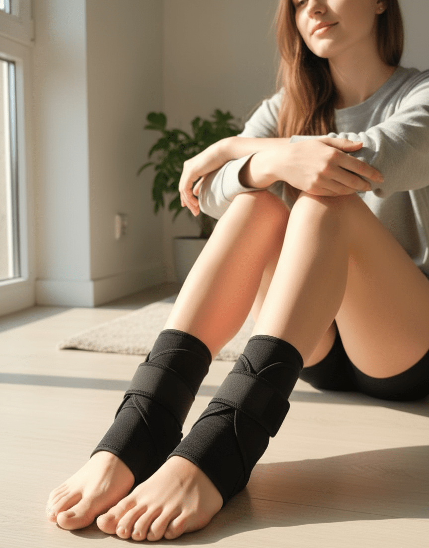 Lordex - Self - Heating Ankle Support Wrap - Zambeel