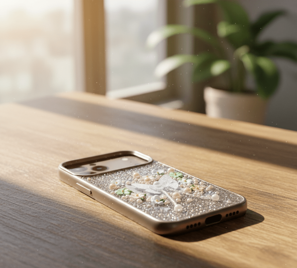 Luxury 3D Glitter Butterfly Phone iPhone Case - Zambeel