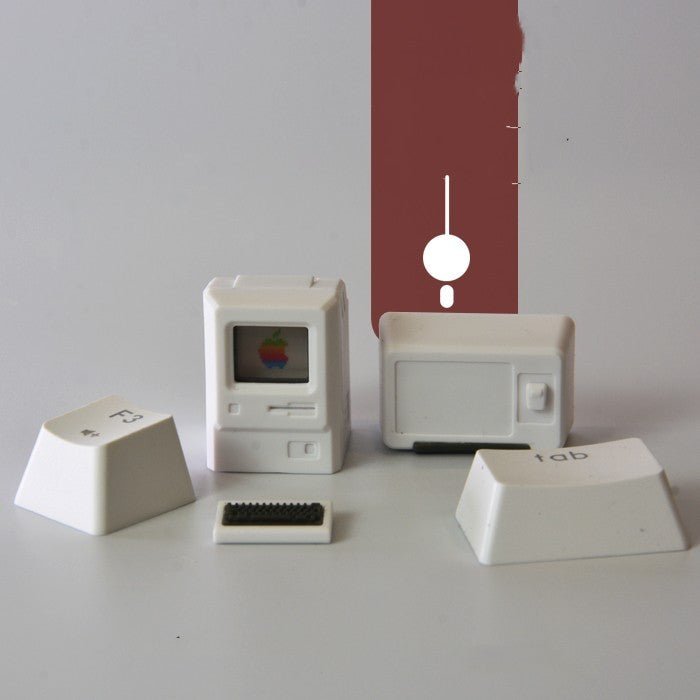 Macintosh Styling Retro Personality Transparent Key Cap - Zambeel