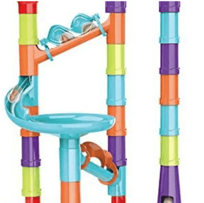 Marble Run Pipeline Toys Set (45pc) - Zambeel