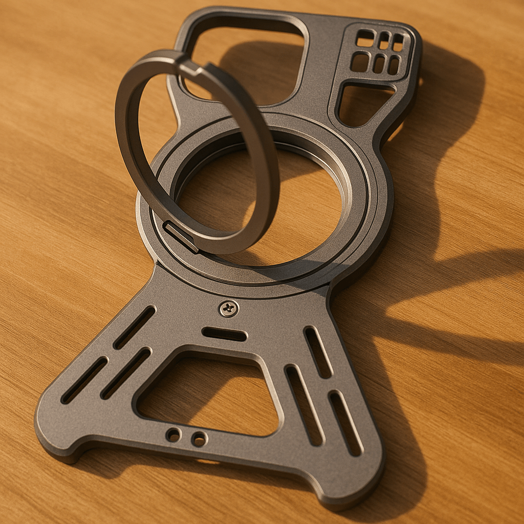 Metal Ring Armor Frame iPhone Case - Zambeel