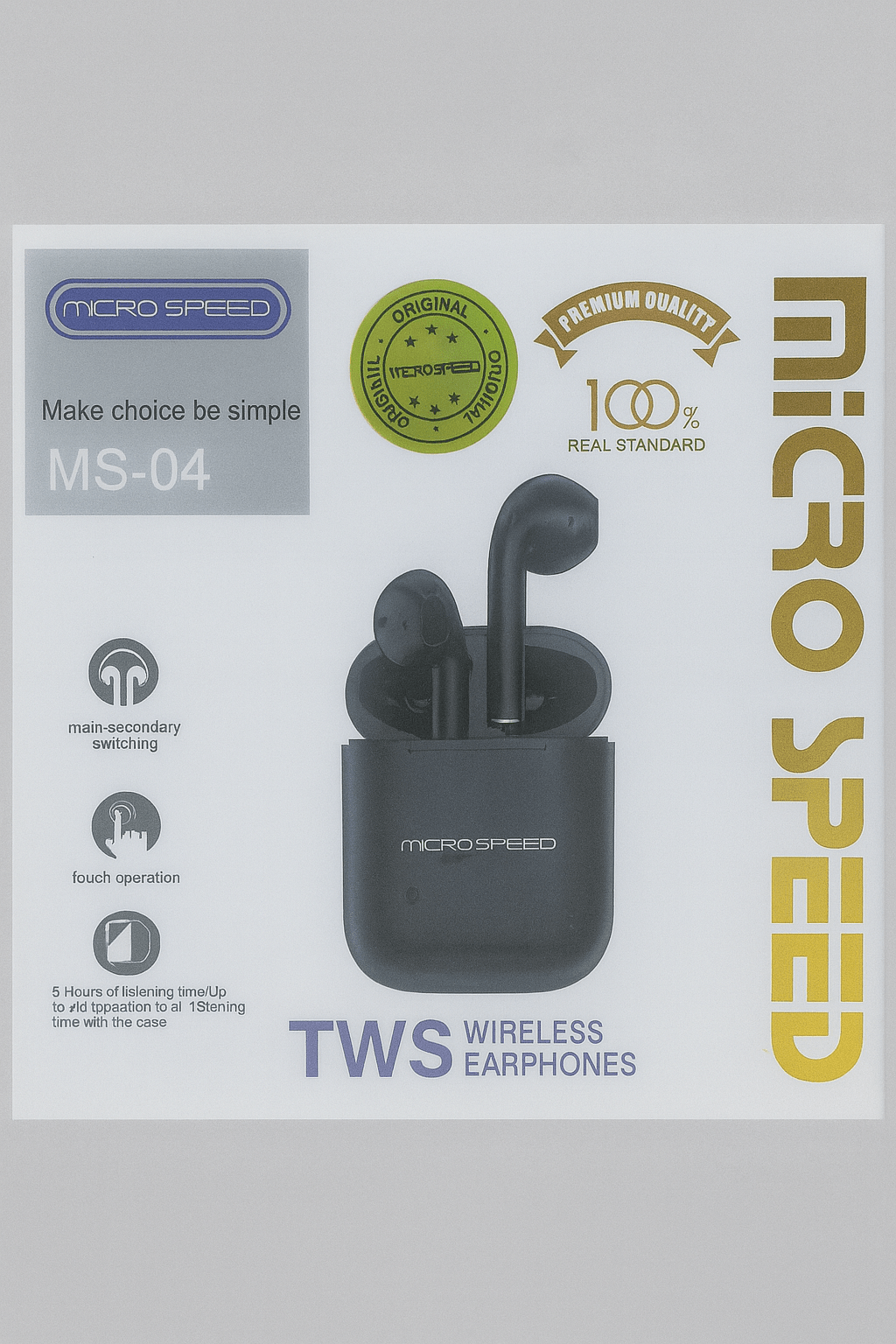 Micro Speed - TWS Wireless Earphones - Zambeel