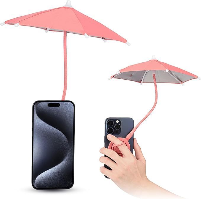 Mini Mobile Phone Anti - glare Motorcycle Umbrella - Zambeel