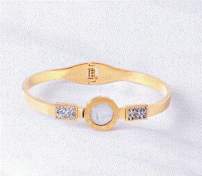 سوار نسائي من الفولاذ المقاوم للصدأ