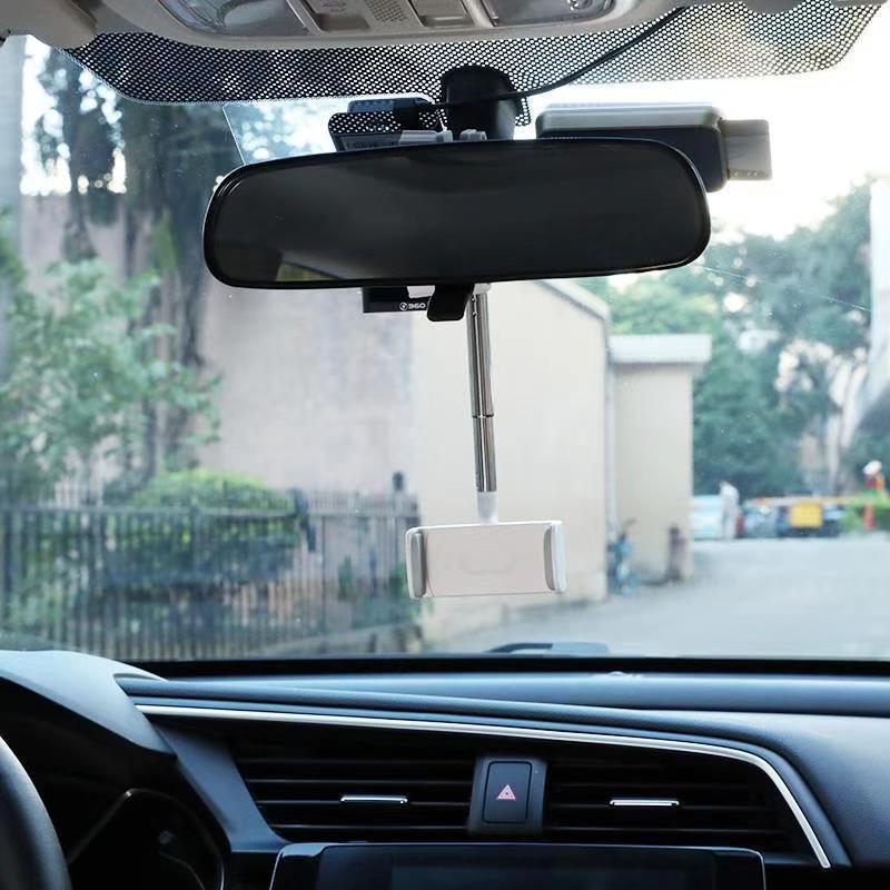 Mobile Phone Bracket For Vehicle Rearview Mirror - Zambeel