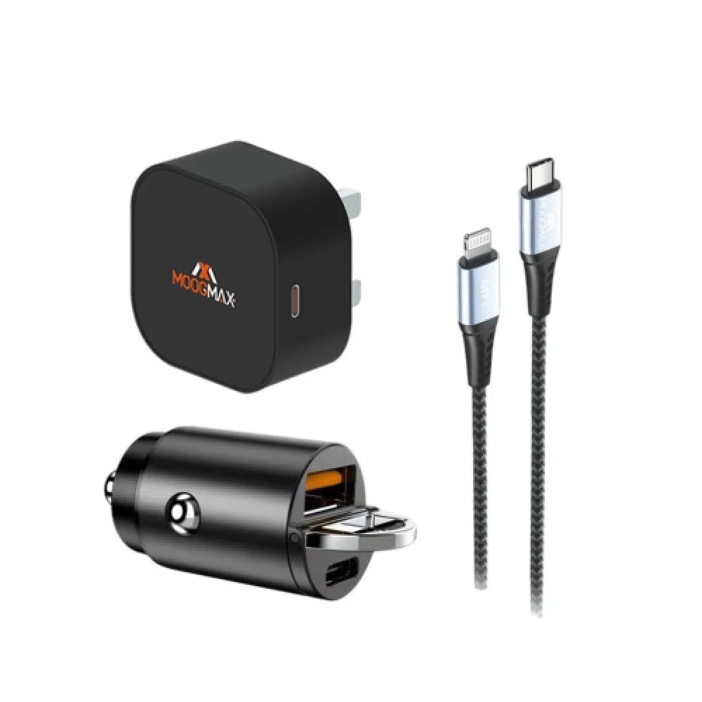 Moogmax - 3 - in - 1 Fast Charging Set (Original) - Zambeel