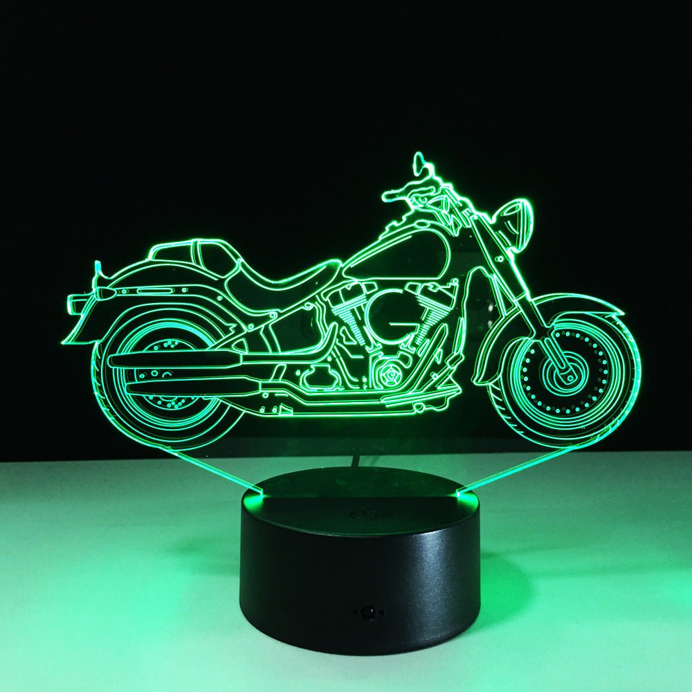 Motorcycle 3D Night Light - Zambeel