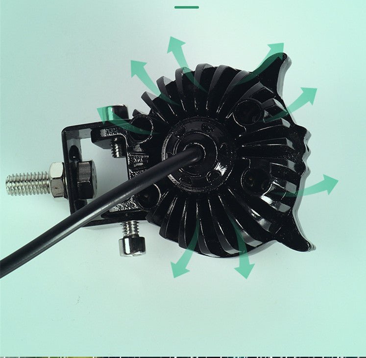 Motorcycle Owl Lens Two Color Spotlight - Zambeel