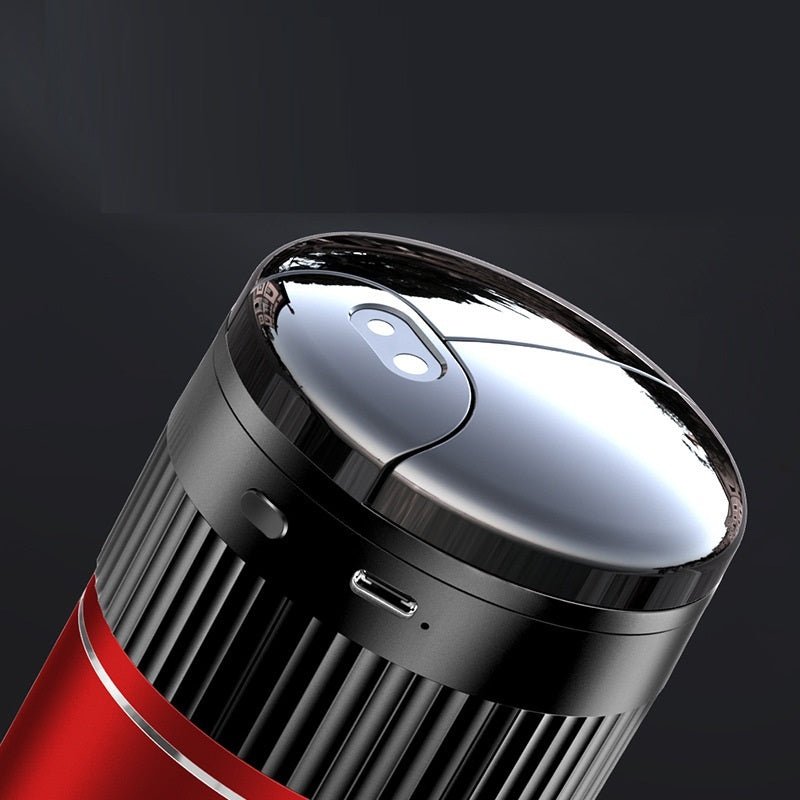 Multi - functional Creative Smart Car Ashtray With Lid - Zambeel