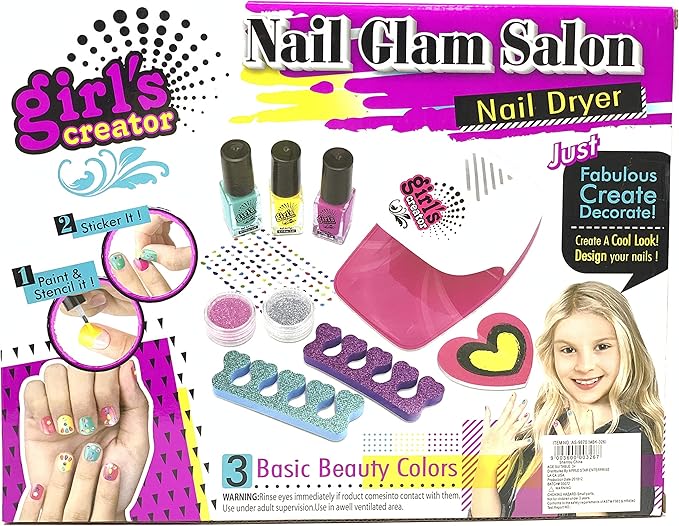 Nail Polish Set for Kids - Zambeel