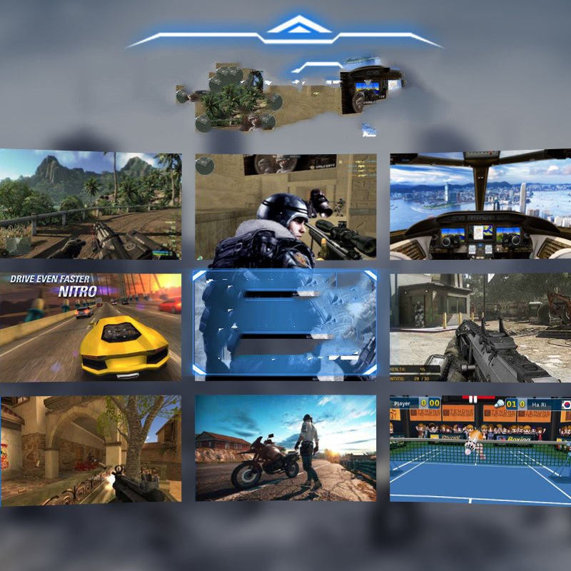 New VRG Pro 3D VR Glasses Virtual Reality Full Screen Visual Wide - Angle VR Glasses For 5 To 7 Inch Smartphone Eyeglasses Devices - Zambeel