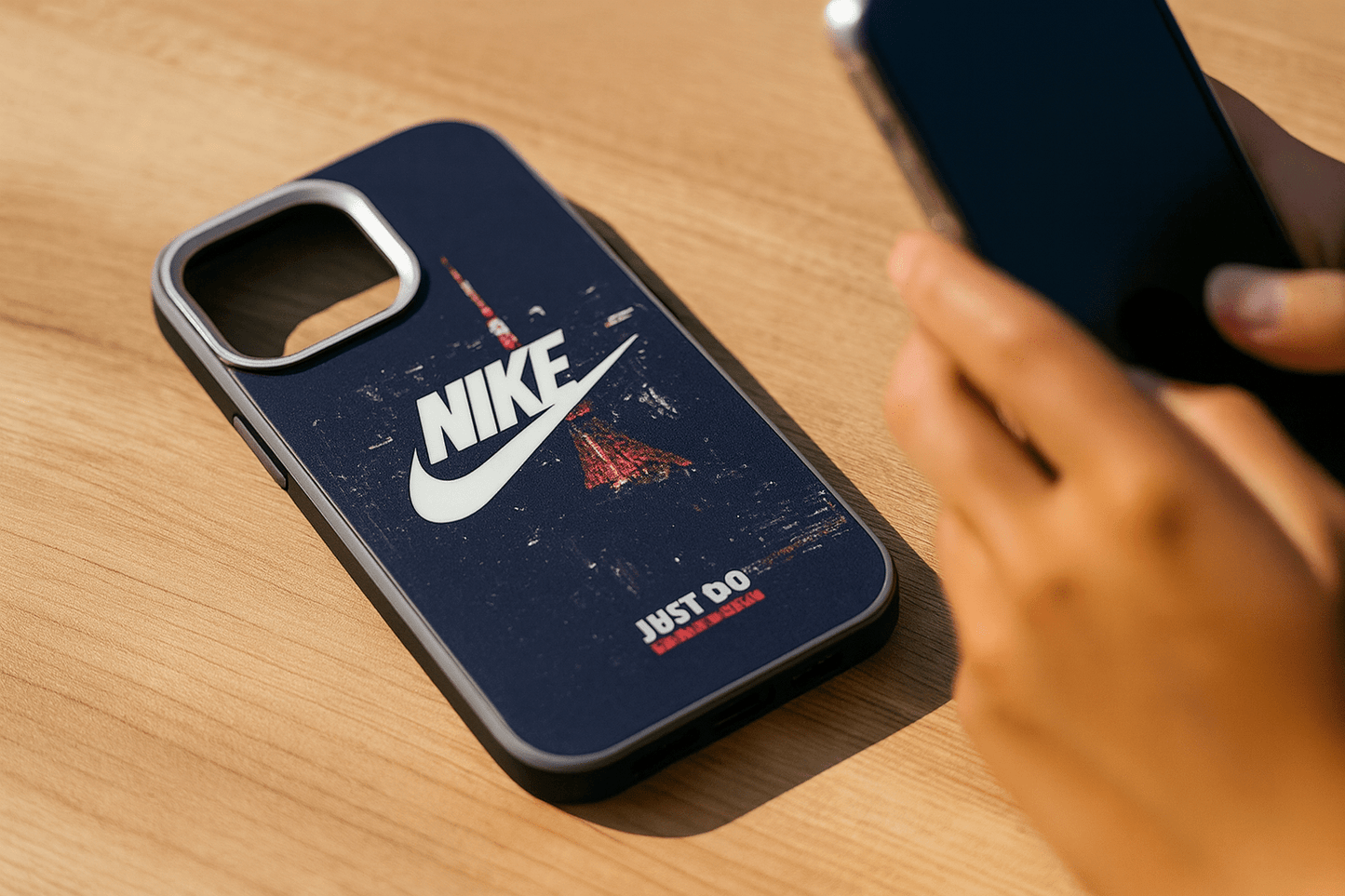 Nike Tokyo Tower Skyline iPhone Case - Zambeel