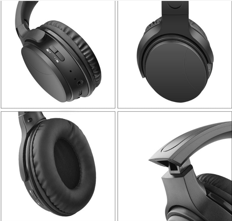 Noise Cancelling Folding Wireless Headset Headset - Zambeel