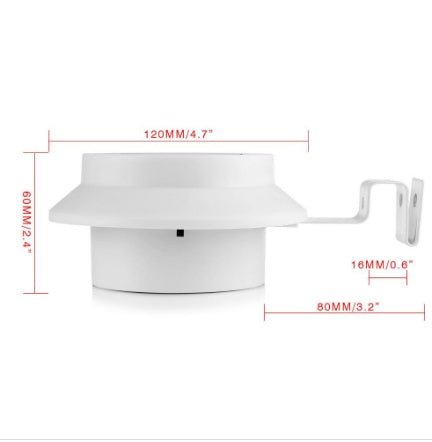 Outdoor Solar Powered LED Lamp - Zambeel