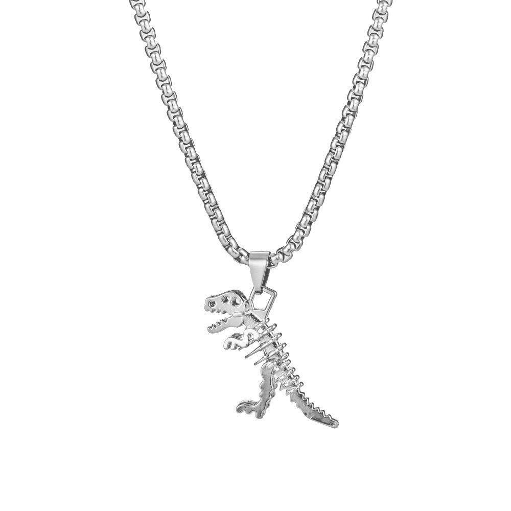 Personalized Skeleton Tyrannosaurus Rex Necklace - Zambeel