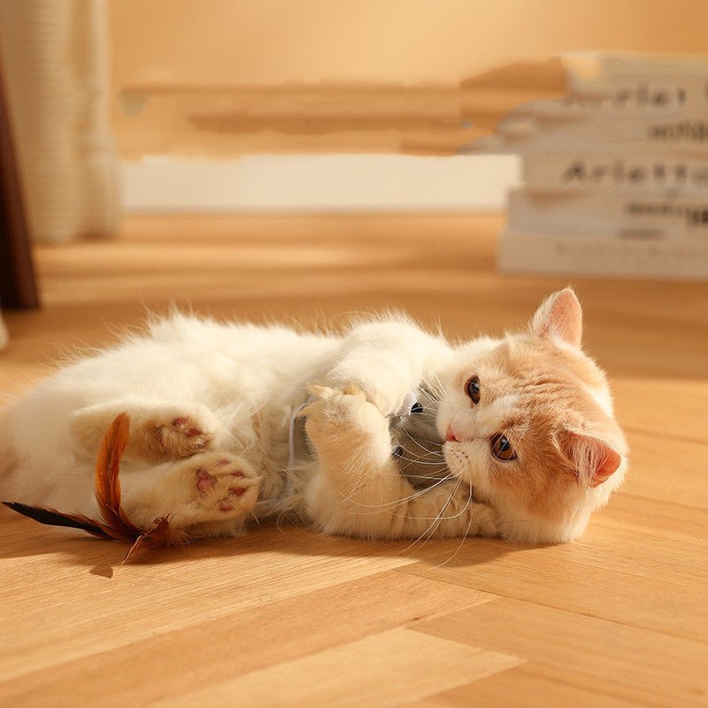 Pet Toy Electric Mouse Cat Stick - Zambeel