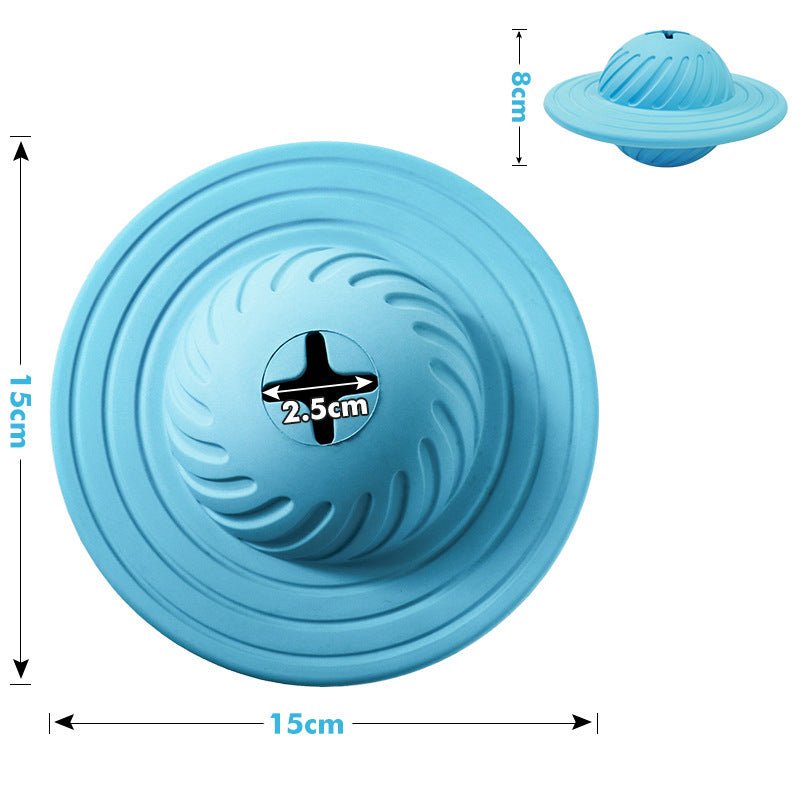 Pets Biting Toys Multi - function Leaking Device Flying Disk - Zambeel