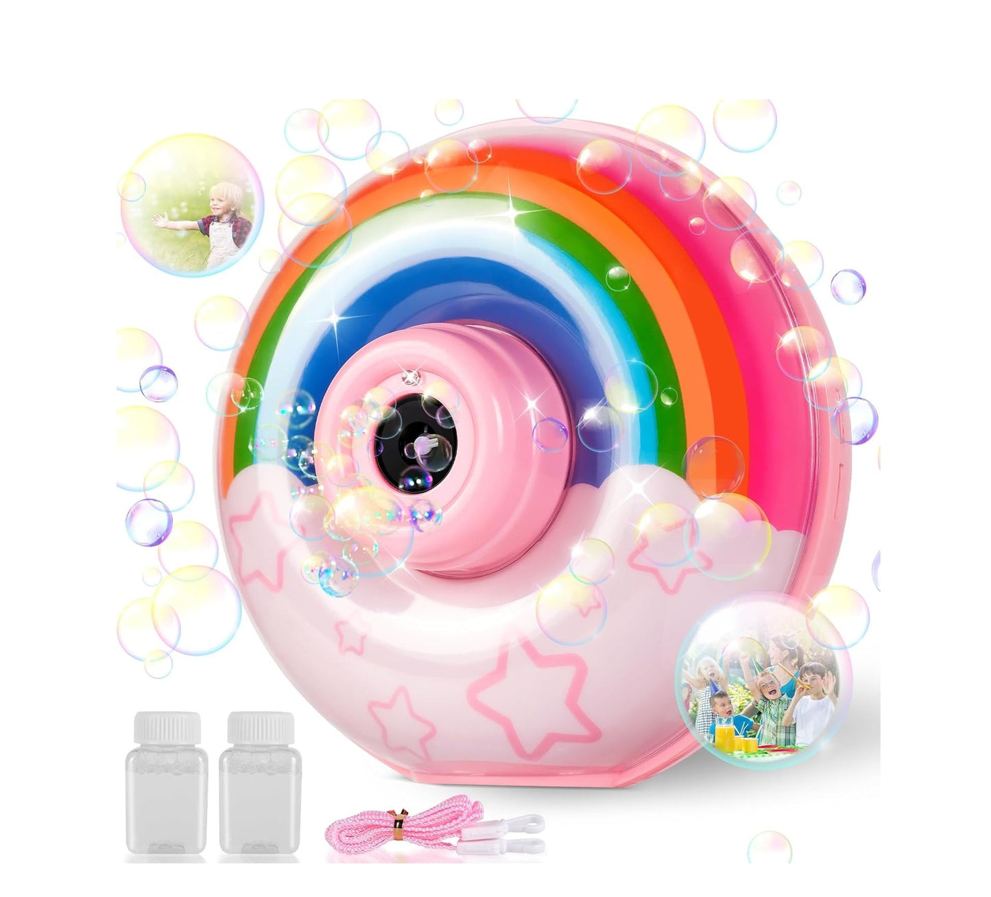Rainbow Bubble Machine - Zambeel