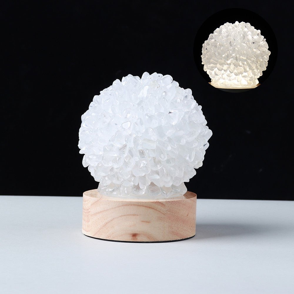 Ran Crystal Ball Bedside Table Lamp - Zambeel