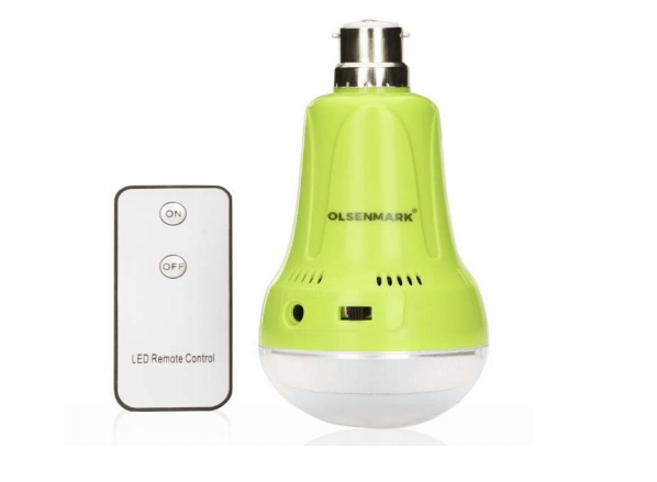 Rechargeable LED Bulb With Remote - Zambeel