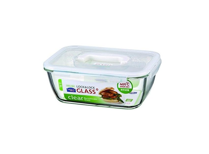 Rectangular Glass Container - Zambeel