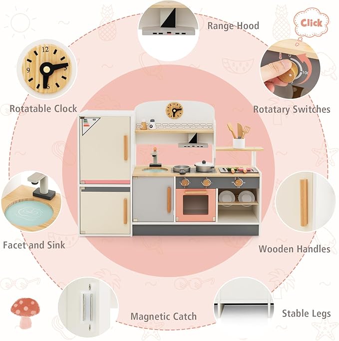 Refrigerator Kitchen C Playset © - Zambeel