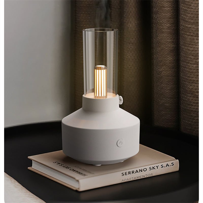 Retro Light Aroma Diffuser Essential Oil LED Light Filament Night Light Air Humidifier For Home - Zambeel