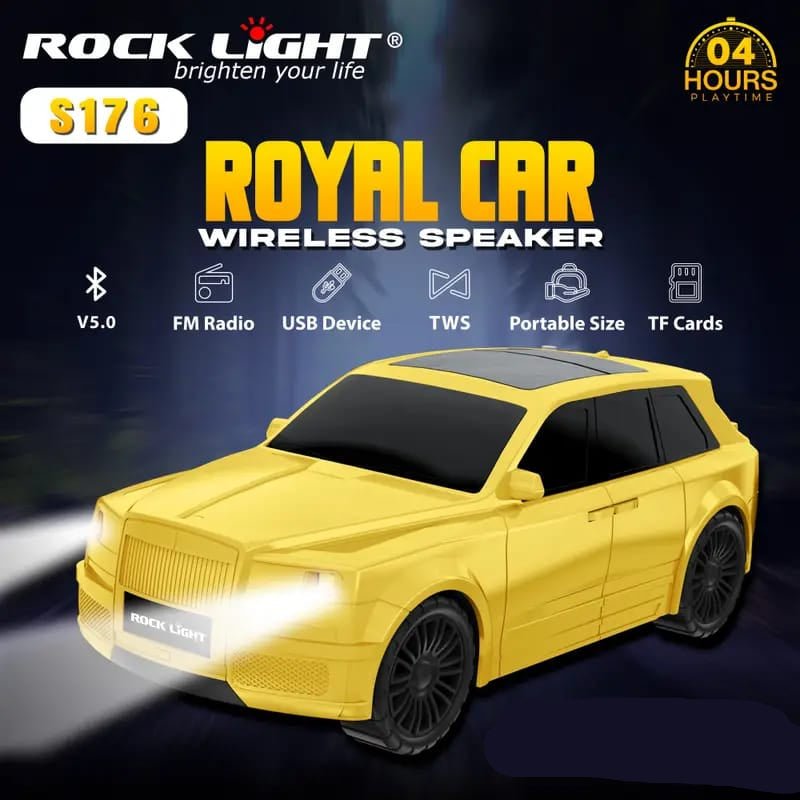 Rock Light Car Wireless Speakers - Zambeel