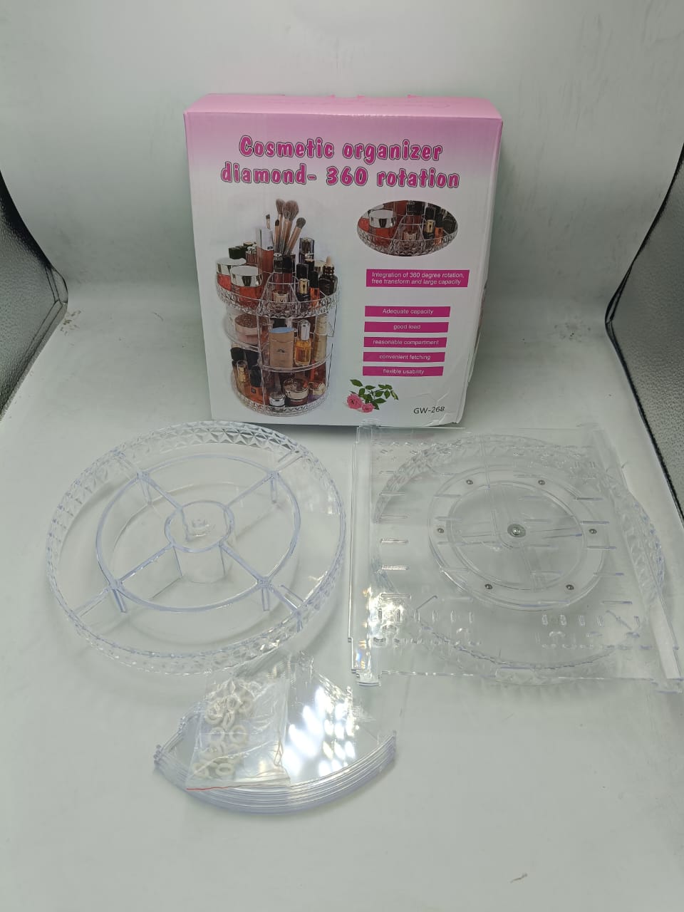 Rotating Cosmetic Organizer - Zambeel