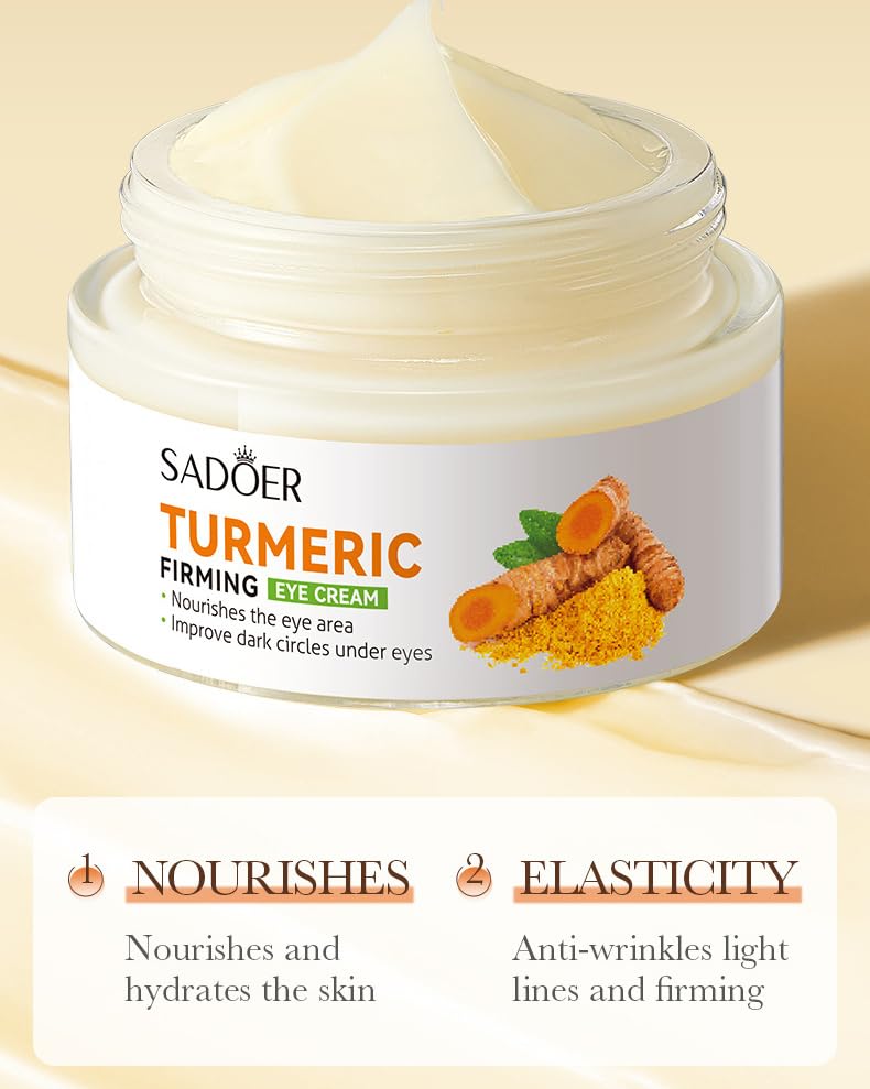 Sadoer - Tumeric Firming Nourishing Eye Cream - Zambeel