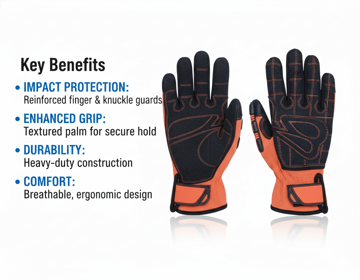 Safety Impact Gloves - Zambeel