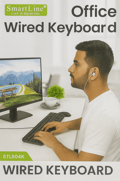 SmarTLine - Office Wired Keyboard - Zambeel