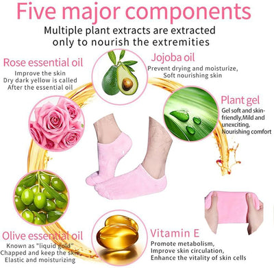 Spa Gel Socks Gloves - Zambeel